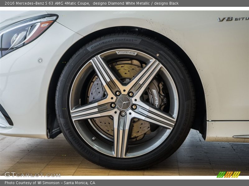  2016 S 63 AMG 4Matic Coupe Wheel