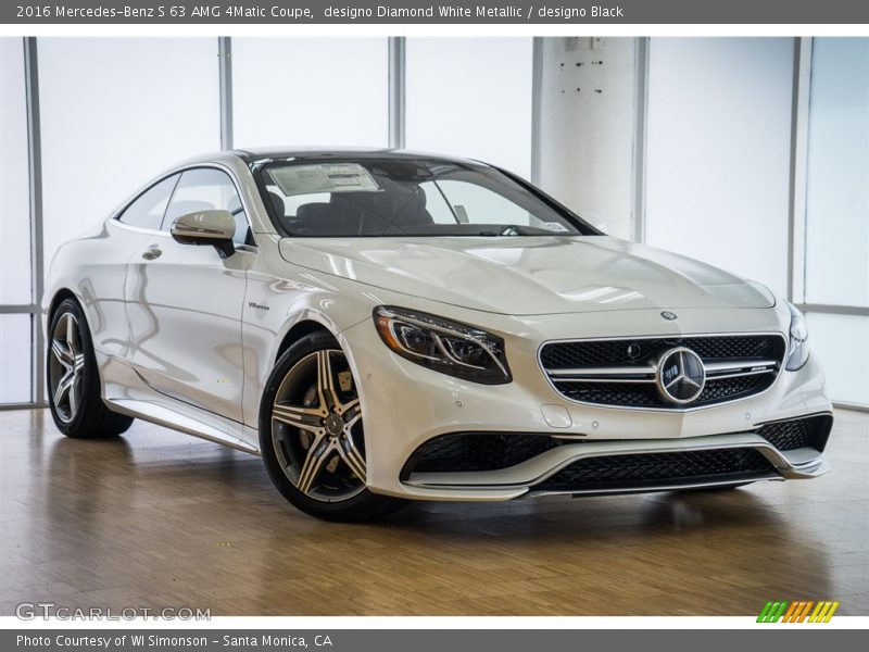 Front 3/4 View of 2016 S 63 AMG 4Matic Coupe