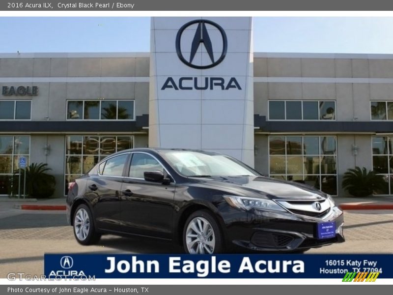 Crystal Black Pearl / Ebony 2016 Acura ILX