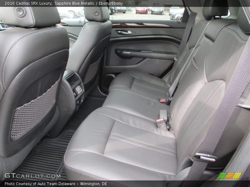 Sapphire Blue Metallic / Ebony/Ebony 2016 Cadillac SRX Luxury