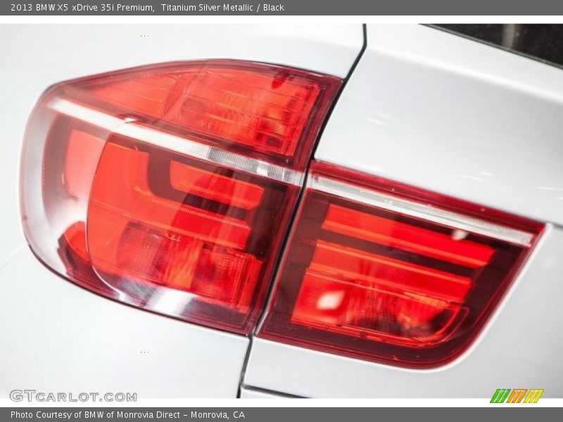Titanium Silver Metallic / Black 2013 BMW X5 xDrive 35i Premium