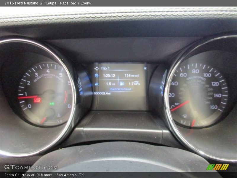 Race Red / Ebony 2016 Ford Mustang GT Coupe