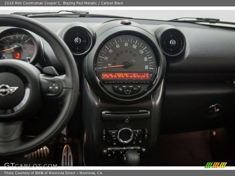 Blazing Red Metallic / Carbon Black 2016 Mini Countryman Cooper S