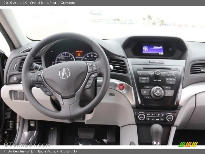 Crystal Black Pearl / Graystone 2016 Acura ILX