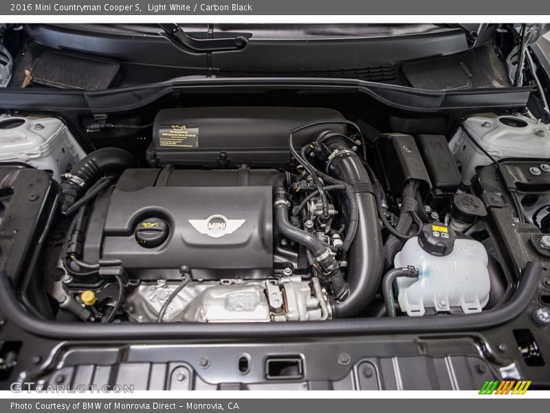  2016 Countryman Cooper S Engine - 1.6 Liter Turbocharged DOHC 16-Valve VVT 4 Cylinder