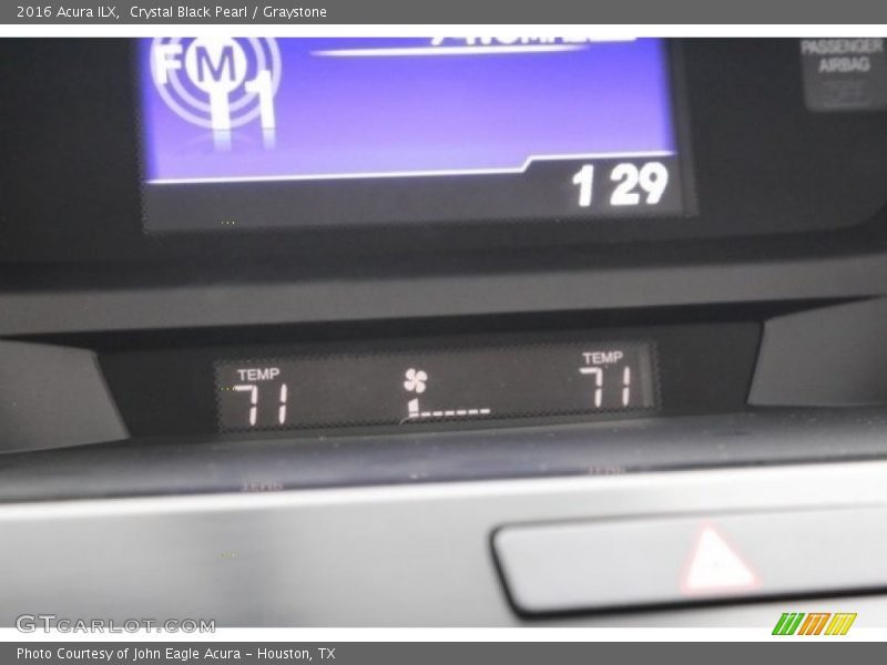 Crystal Black Pearl / Graystone 2016 Acura ILX