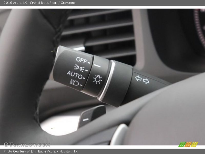 Crystal Black Pearl / Graystone 2016 Acura ILX