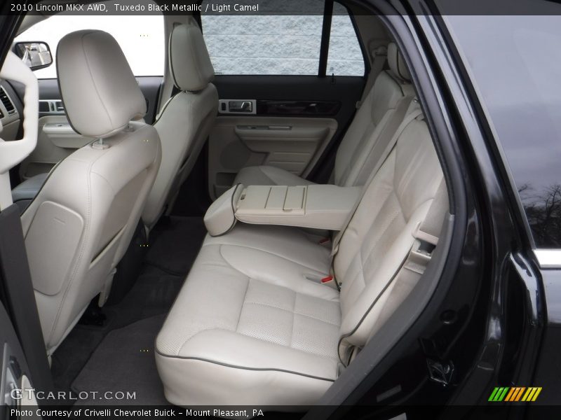 Tuxedo Black Metallic / Light Camel 2010 Lincoln MKX AWD