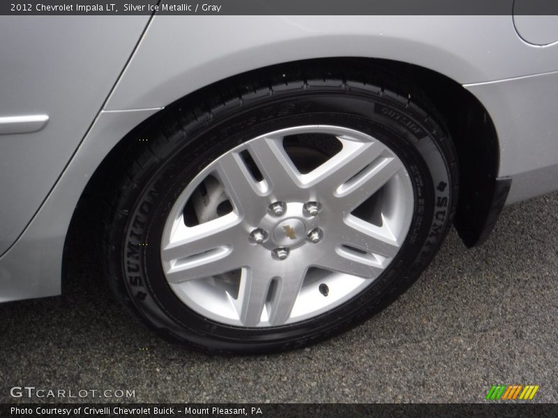 Silver Ice Metallic / Gray 2012 Chevrolet Impala LT