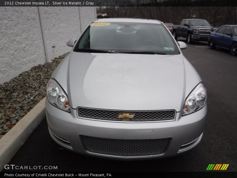 Silver Ice Metallic / Gray 2012 Chevrolet Impala LT