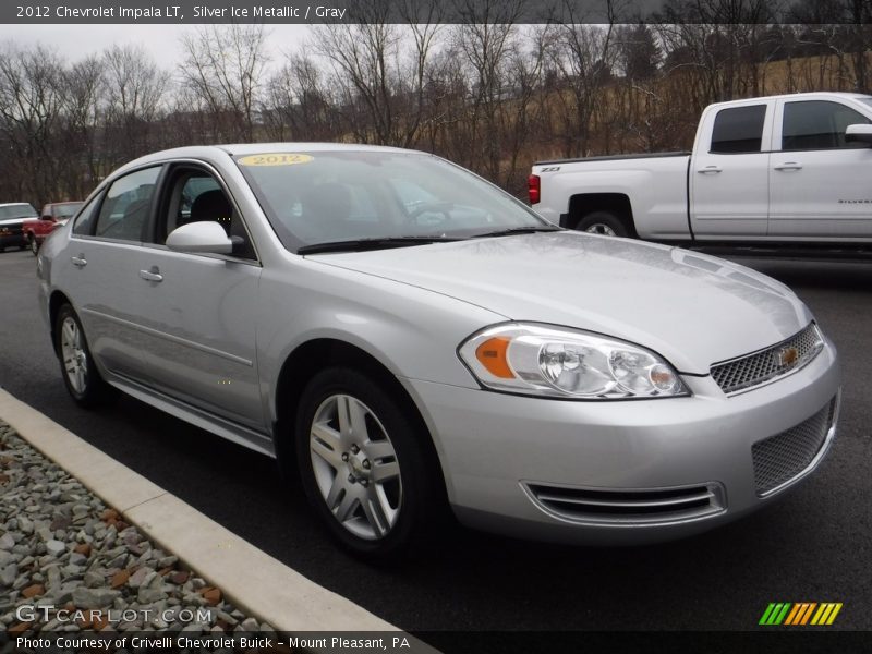 Silver Ice Metallic / Gray 2012 Chevrolet Impala LT