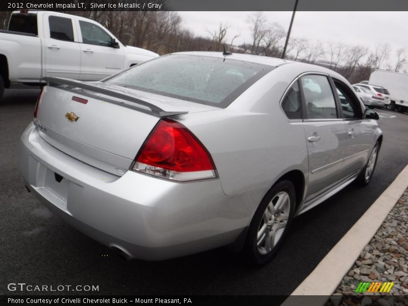 Silver Ice Metallic / Gray 2012 Chevrolet Impala LT