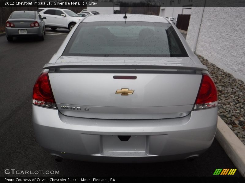 Silver Ice Metallic / Gray 2012 Chevrolet Impala LT