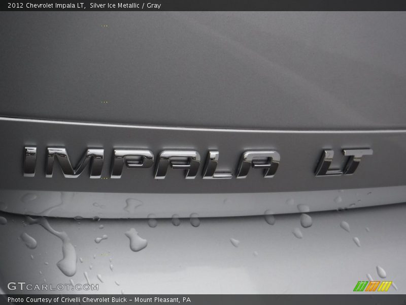 Silver Ice Metallic / Gray 2012 Chevrolet Impala LT