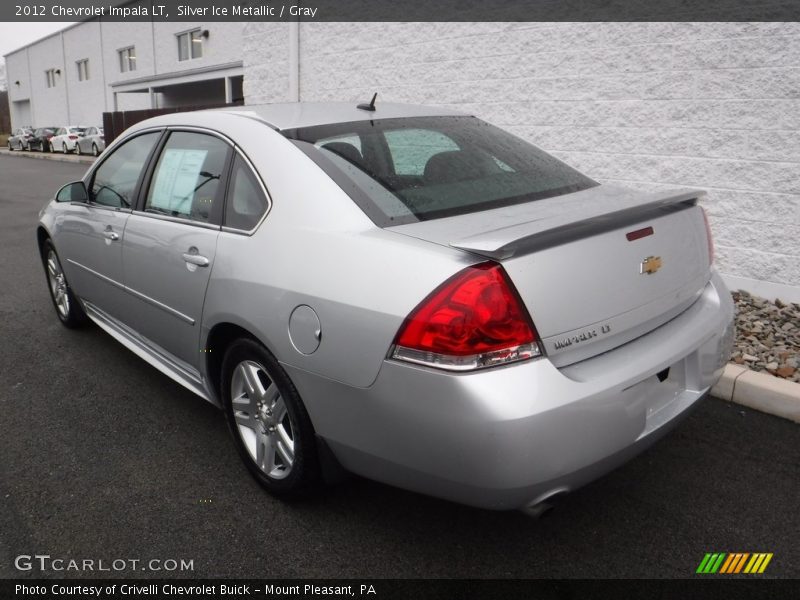 Silver Ice Metallic / Gray 2012 Chevrolet Impala LT