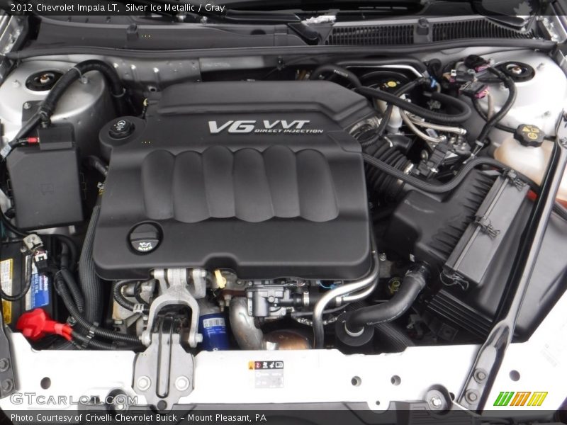 Silver Ice Metallic / Gray 2012 Chevrolet Impala LT