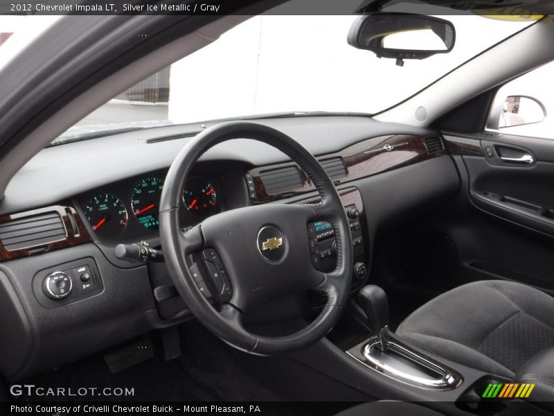 Silver Ice Metallic / Gray 2012 Chevrolet Impala LT