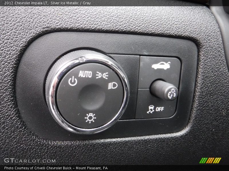 Silver Ice Metallic / Gray 2012 Chevrolet Impala LT