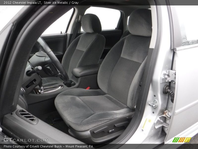 Silver Ice Metallic / Gray 2012 Chevrolet Impala LT