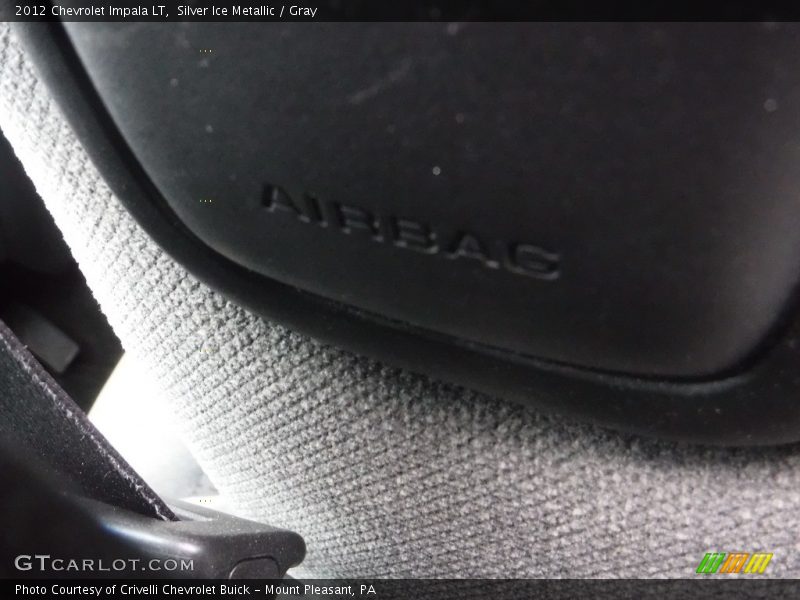 Silver Ice Metallic / Gray 2012 Chevrolet Impala LT