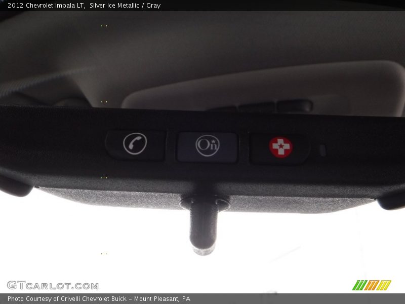 Silver Ice Metallic / Gray 2012 Chevrolet Impala LT