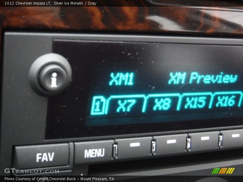 Silver Ice Metallic / Gray 2012 Chevrolet Impala LT
