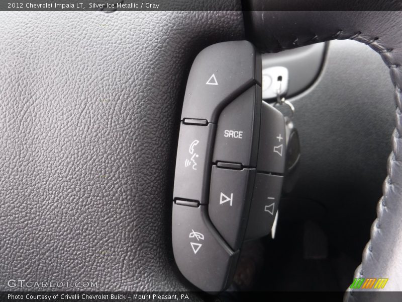 Silver Ice Metallic / Gray 2012 Chevrolet Impala LT