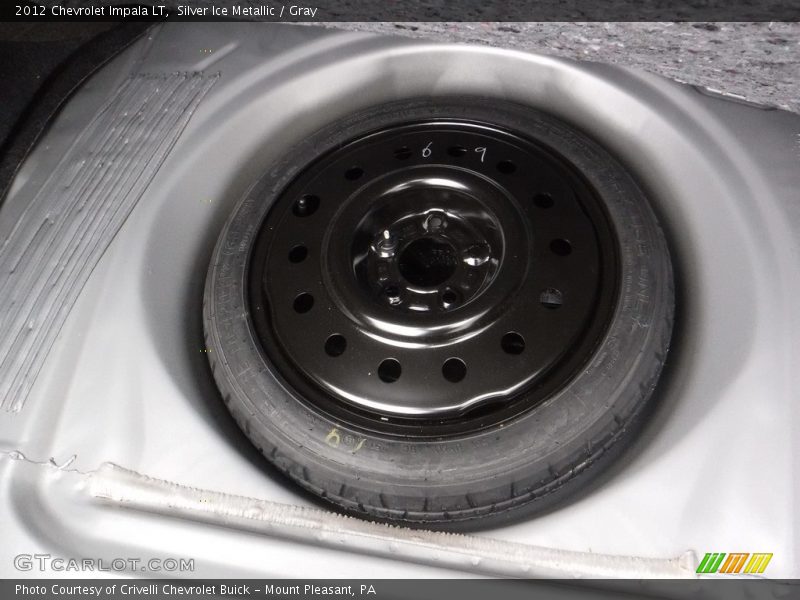 Silver Ice Metallic / Gray 2012 Chevrolet Impala LT