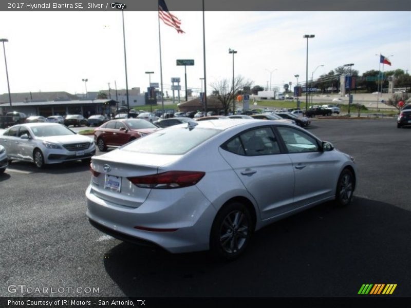 Silver / Gray 2017 Hyundai Elantra SE