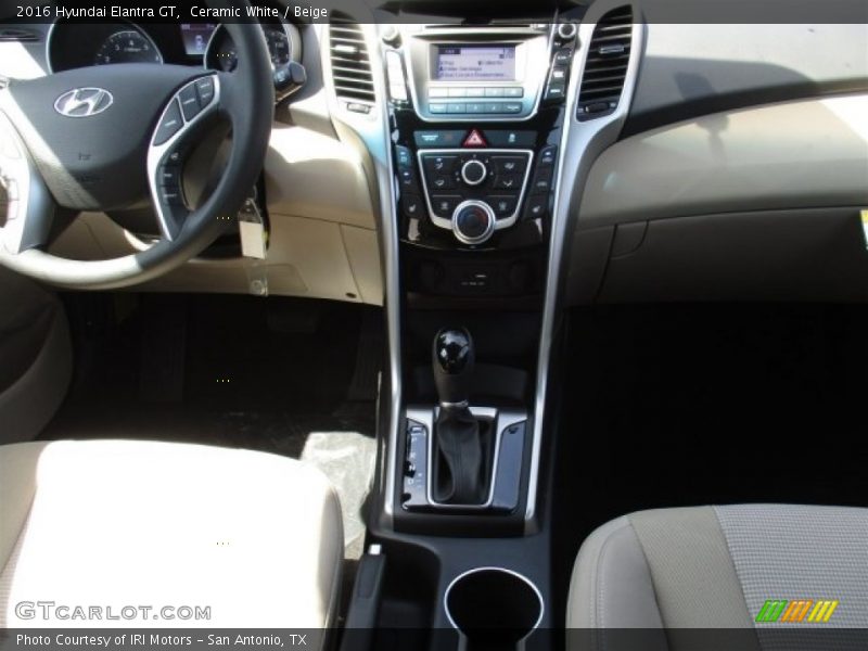 Ceramic White / Beige 2016 Hyundai Elantra GT