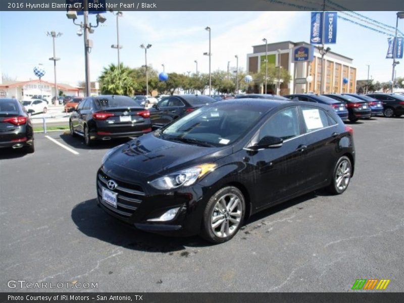 Black Noir Pearl / Black 2016 Hyundai Elantra GT