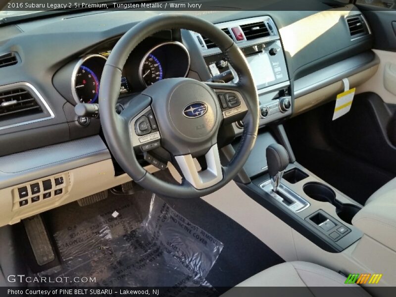  2016 Legacy 2.5i Premium Warm Ivory Interior