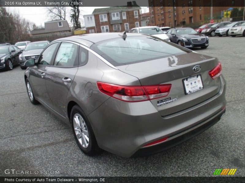 Titanium Gray / Black 2016 Kia Optima LX