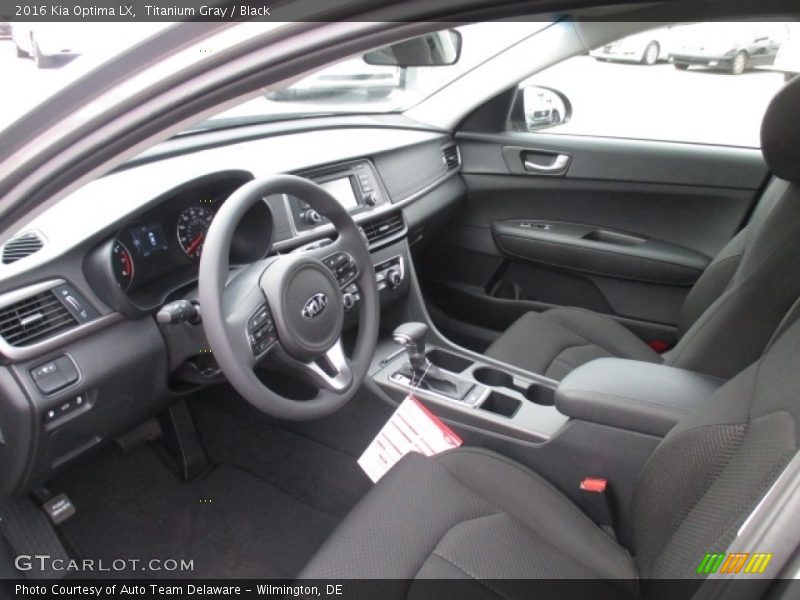 Titanium Gray / Black 2016 Kia Optima LX