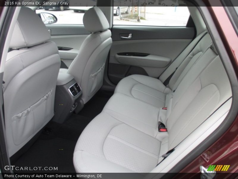 Rear Seat of 2016 Optima EX