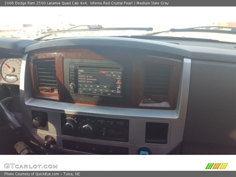Inferno Red Crystal Pearl / Medium Slate Gray 2006 Dodge Ram 2500 Laramie Quad Cab 4x4