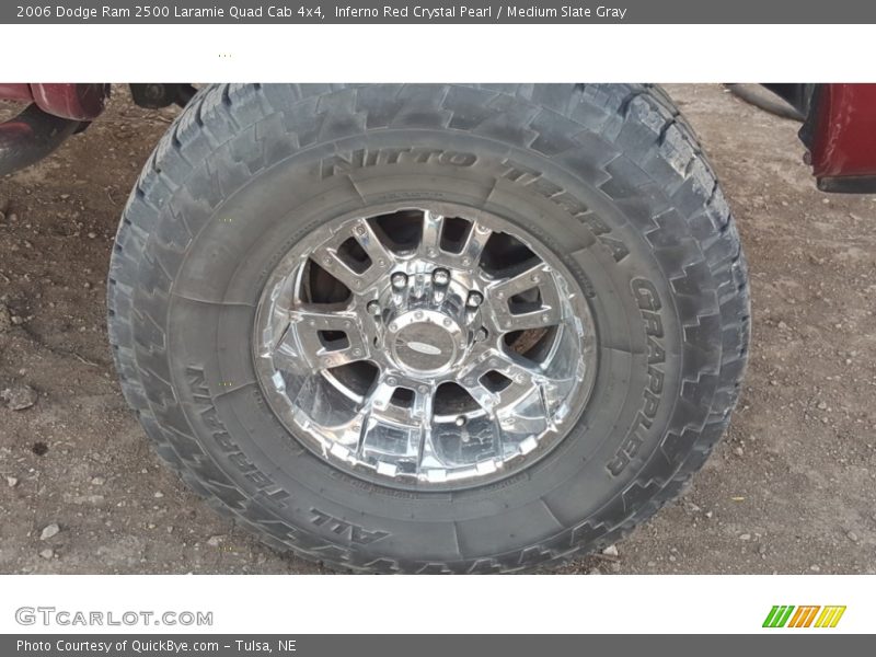Inferno Red Crystal Pearl / Medium Slate Gray 2006 Dodge Ram 2500 Laramie Quad Cab 4x4
