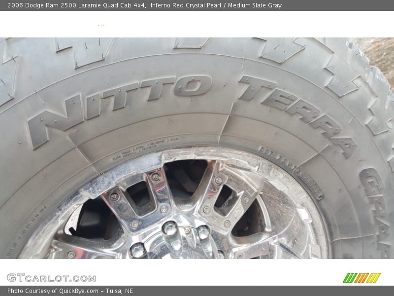 Inferno Red Crystal Pearl / Medium Slate Gray 2006 Dodge Ram 2500 Laramie Quad Cab 4x4