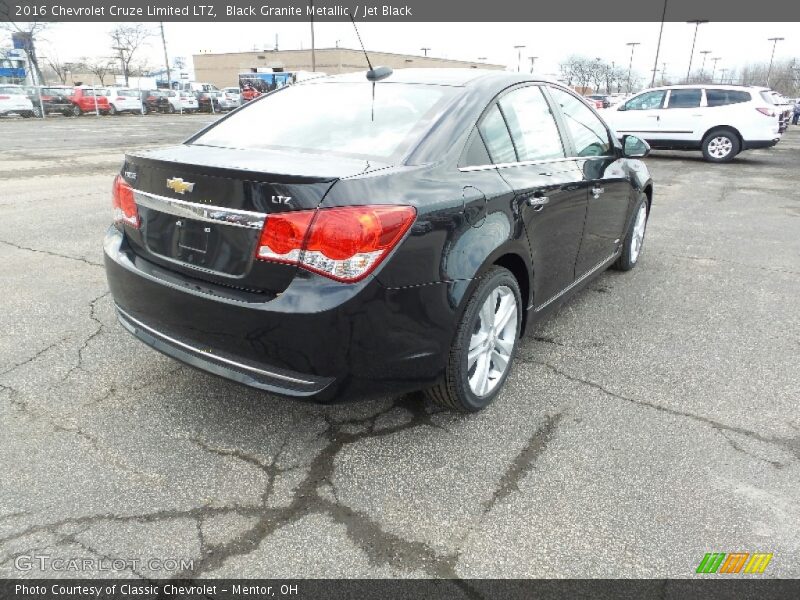 Black Granite Metallic / Jet Black 2016 Chevrolet Cruze Limited LTZ