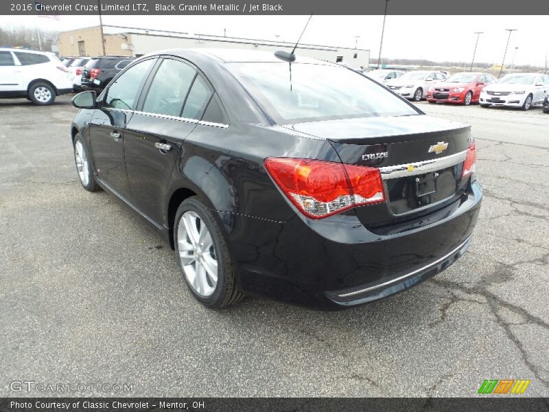 Black Granite Metallic / Jet Black 2016 Chevrolet Cruze Limited LTZ