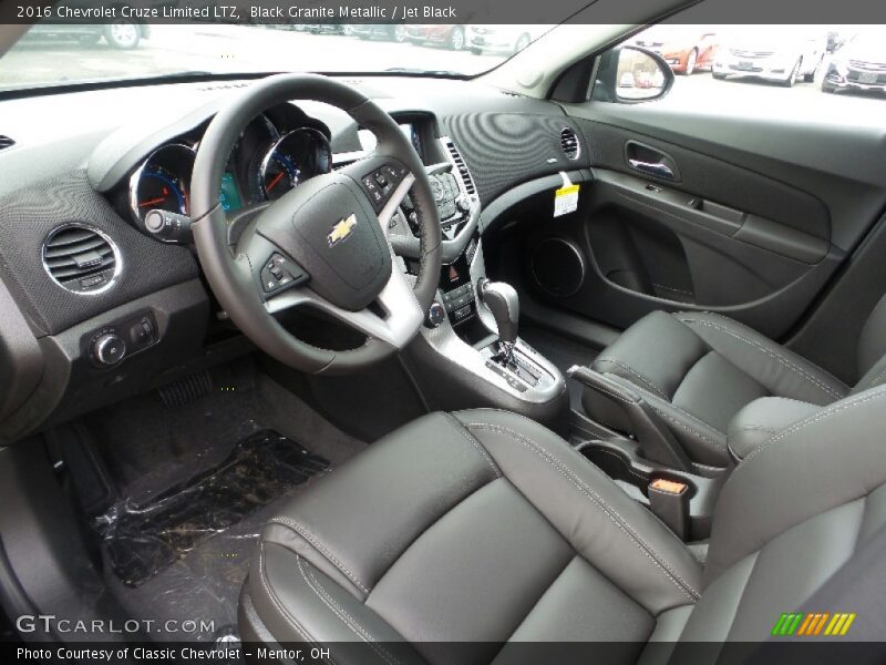 Black Granite Metallic / Jet Black 2016 Chevrolet Cruze Limited LTZ