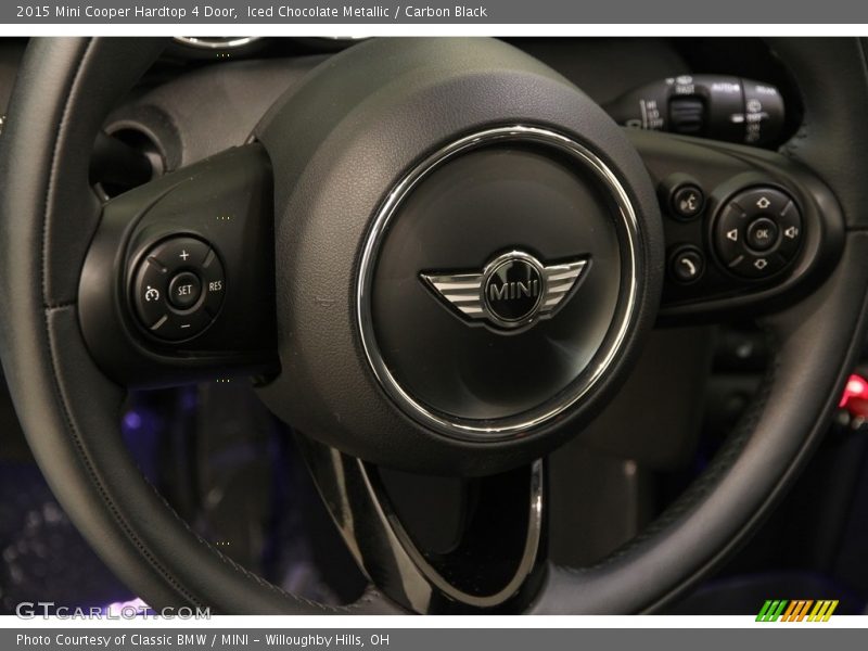 Iced Chocolate Metallic / Carbon Black 2015 Mini Cooper Hardtop 4 Door