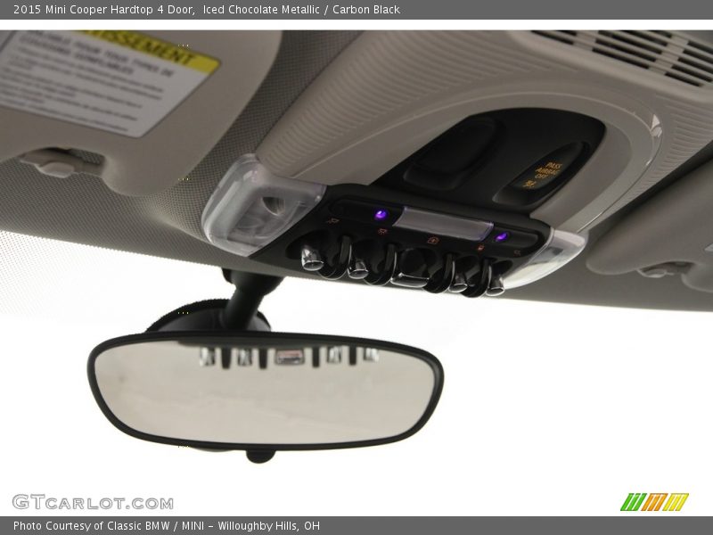 Iced Chocolate Metallic / Carbon Black 2015 Mini Cooper Hardtop 4 Door