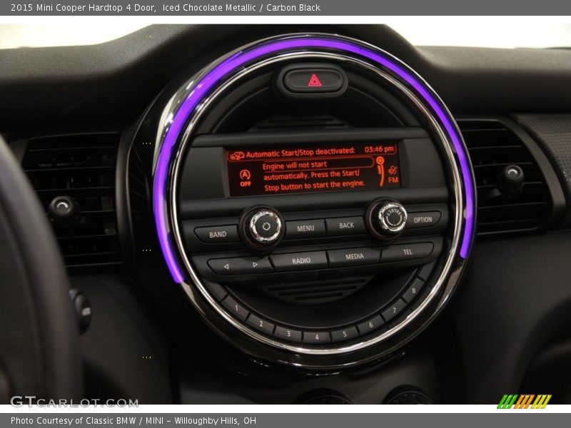 Iced Chocolate Metallic / Carbon Black 2015 Mini Cooper Hardtop 4 Door