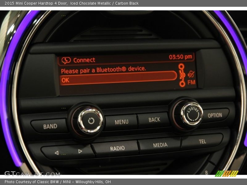 Iced Chocolate Metallic / Carbon Black 2015 Mini Cooper Hardtop 4 Door