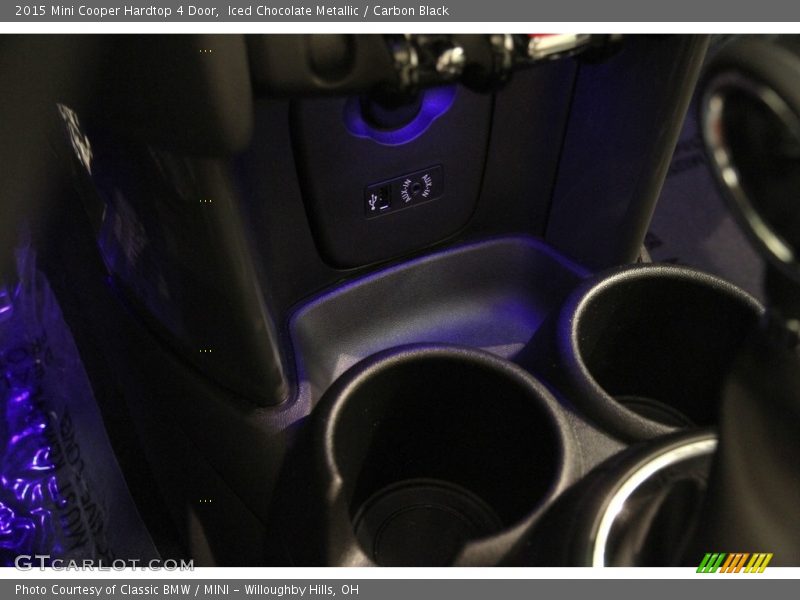 Iced Chocolate Metallic / Carbon Black 2015 Mini Cooper Hardtop 4 Door