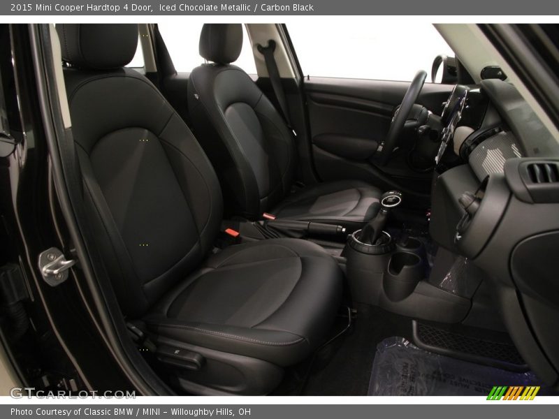 Iced Chocolate Metallic / Carbon Black 2015 Mini Cooper Hardtop 4 Door