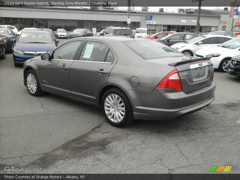 Sterling Grey Metallic / Charcoal Black 2010 Ford Fusion Hybrid