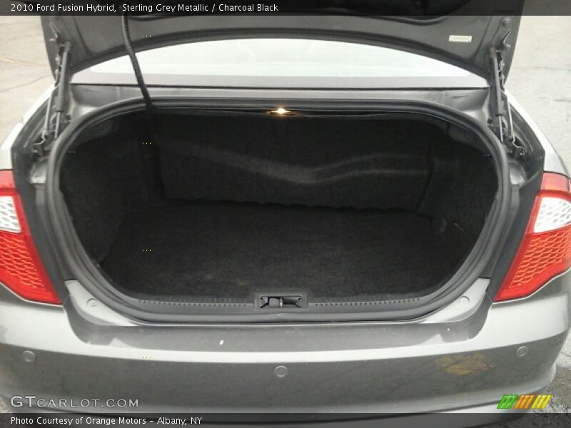 Sterling Grey Metallic / Charcoal Black 2010 Ford Fusion Hybrid