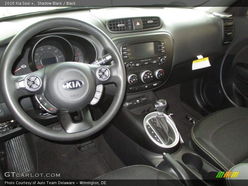Shadow Black / Black 2016 Kia Soul +